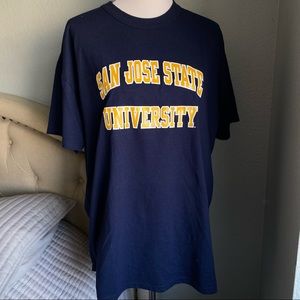NWT SAN JOSE STATE UNIVERSITY TEE